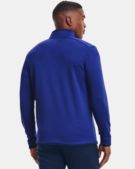 Herentrui UA Storm SweaterFleece met korte rits, Blue, pdpMainDesktop image number 1